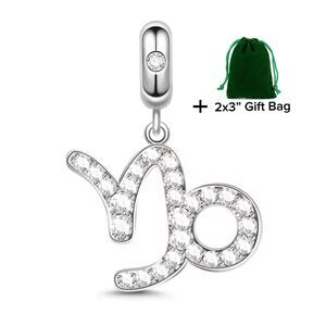 Capricorn Zodiac Dangle Charm | 925 Silver | Brand New